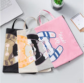 Bolsa de almacenamiento con diseño de gato de dibujos animados